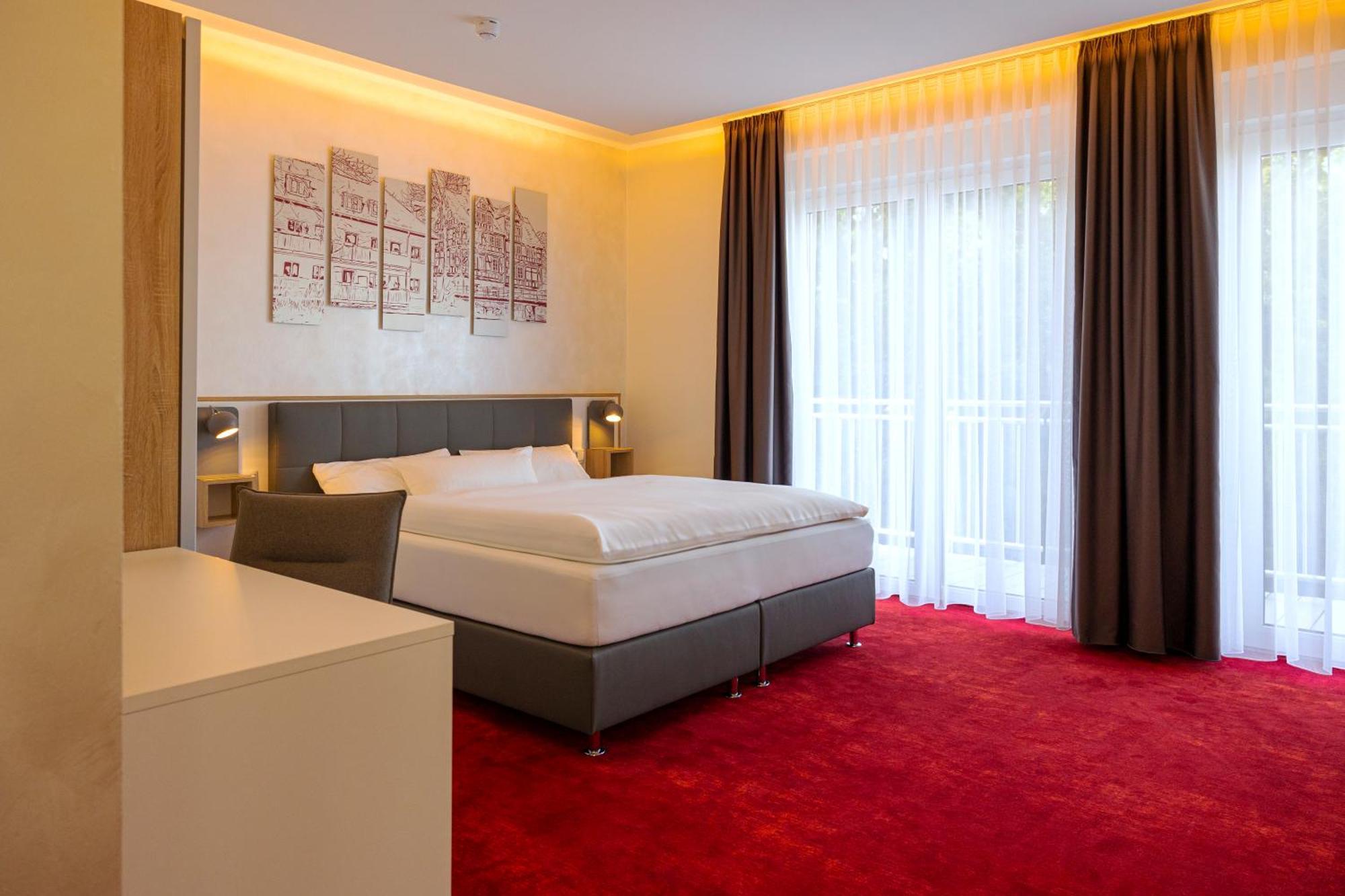 Hotel Am Waldkasino Erfurt Exteriér fotografie