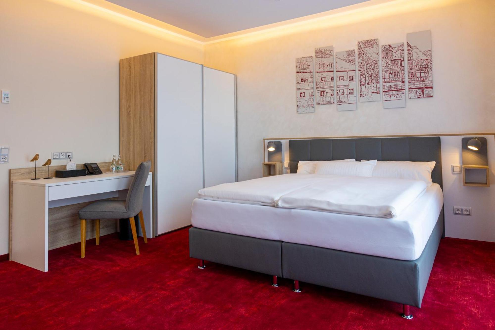 Hotel Am Waldkasino Erfurt Exteriér fotografie